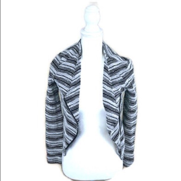 🌹Slub French Terry Asymmetric Zip Jacket XS - Picture 2 of 8